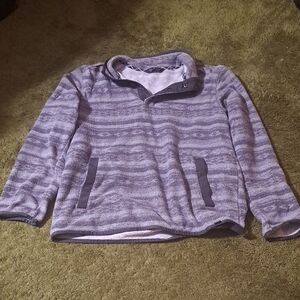 Alpine Design Womens 4 Snap Fleece Pull Over Medium.